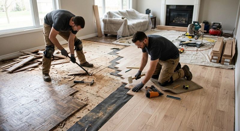 Hardwood Floor Renovation in Austin, TX