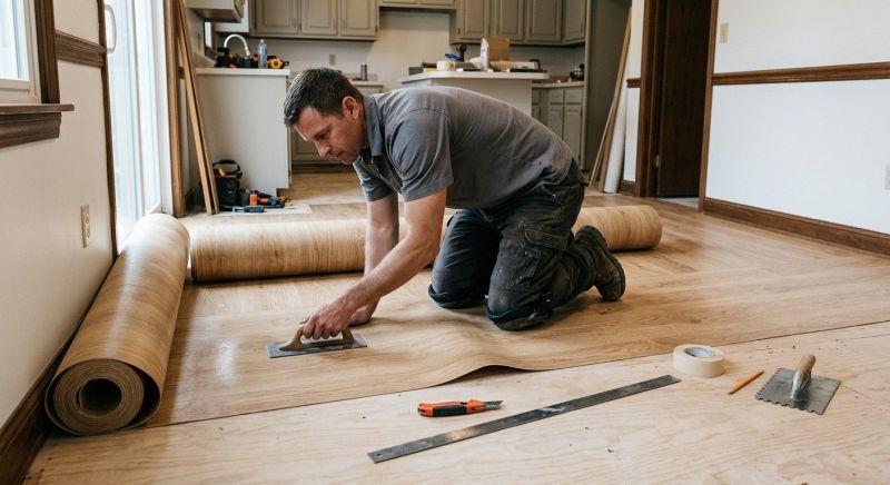 Sheet Flooring Installation in Arvada, CO