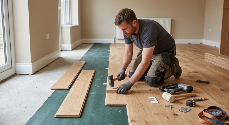Wood Floor Replacement in Manassas, VA